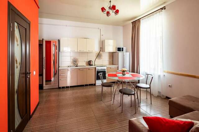 Апартаменты Two bedrooms Kotlyarska Львов-27