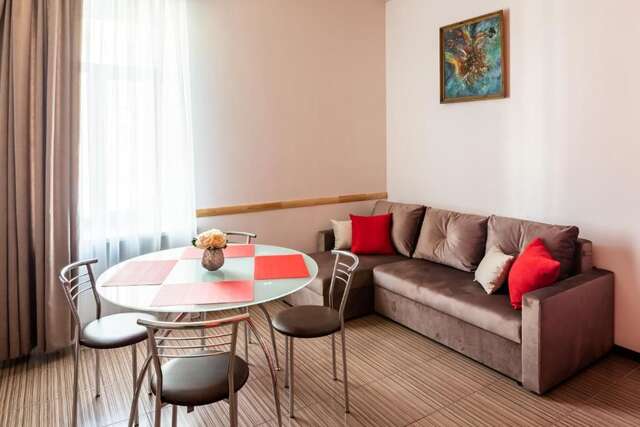 Апартаменты Two bedrooms Kotlyarska Львов-29