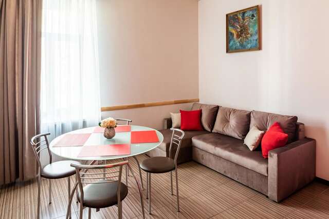 Апартаменты Two bedrooms Kotlyarska Львов-10